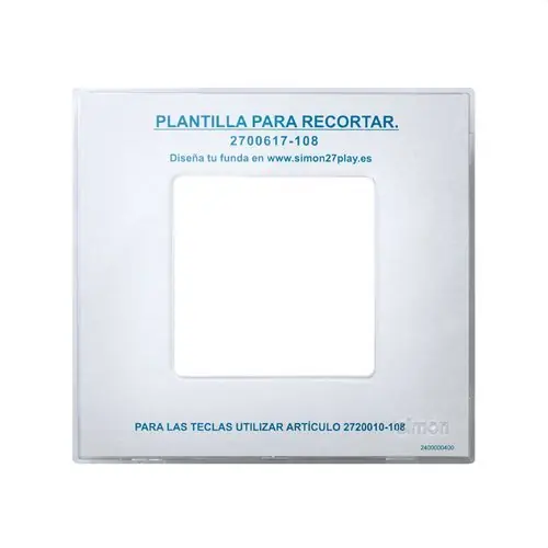 Oferta Especial FUNDA SIMON 27 PLAY CON 1 ELEMENTO TRANSPARENTE