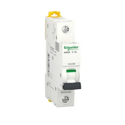 Moderno INTERRUPTOR AUTOMÁTICO MAGNETOTÉRMICO iK60N 1P 1A CURVA-C