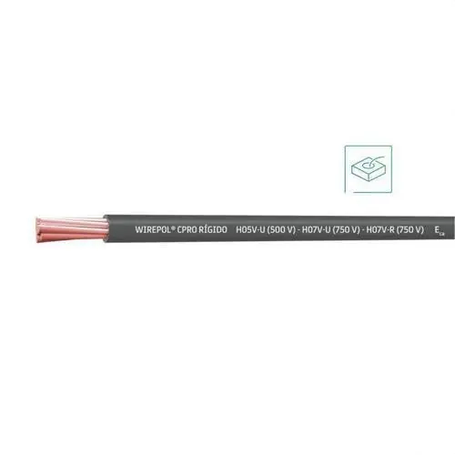 Pago Seguro CABLE WIREPOL CPRO RIG.750V H07V-U/H07V-R 1x1,5 GR(SE SUMINISTRA CJ.100m)