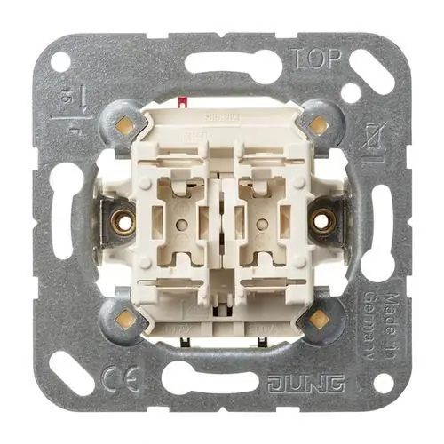 MECANISMO DOBLE INTERRUPTOR 10AX 250V Mejor Calidad