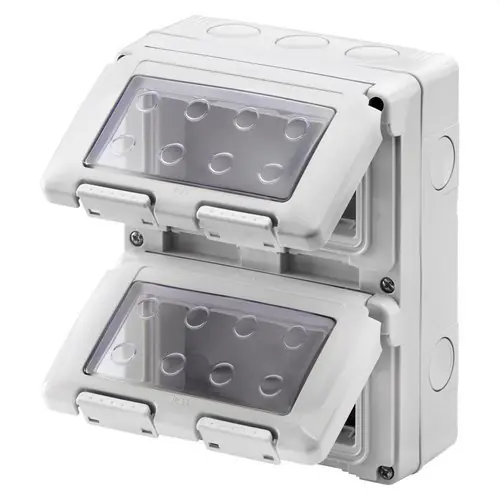 Rebajas CONTENEDOR ETCO.4x2 MOD.VT.GR RAL 7035 P/AP.IP55