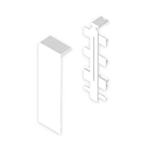 CUBREJUNTAS 16x100 U24X PVC BLANCO NIEVE Súper Precio