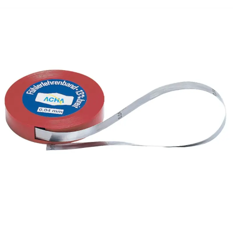 Rollo 5 mts. cinta espesores calibrada 12,7x0,10 mm Económico