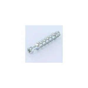 1 x Anclaje CONEXIÓN madera 7X39 Acero cincado blanco Devolución Gratuita