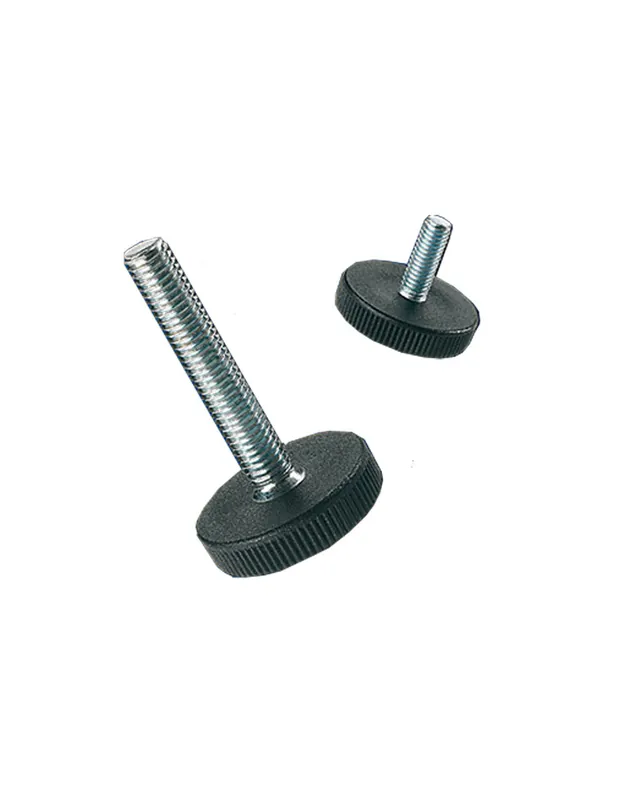1 x PIE Gato AJUSTABLE M6X40 diámetro de cabeza: 30 Oferta Limitada