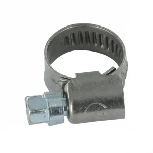 1 x Abrazadera Inox W5 diámetro 25 con 40 banda ancha 9 Certificado
