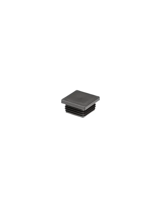 1 x Tapón cuadrado 50X50 grosor Tubo 1.5 con 3 polietileno negro Solo Por Tiempo Limitado