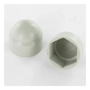 1 x Embellecedor tuerca o embellecedor cabeza de tornillo cabeza hexagonal M12 Nylon en plano 18 RAL7038 Solo Hoy