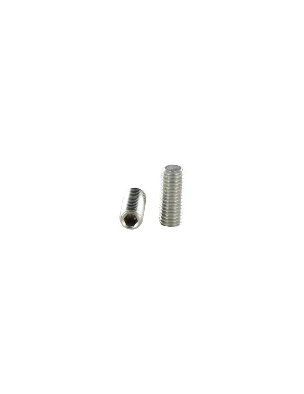 Edición Limitada 1 x Tornillo metales sin cabeza seis lados hueco Inoxidable A4 llave de 2.5 punta plana M5X12