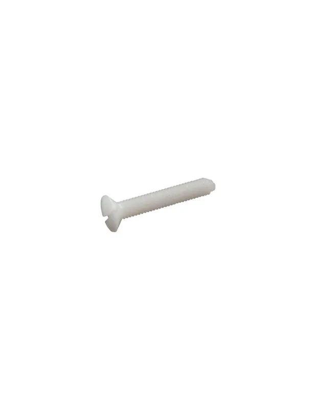 1 x Tornillo metales cabeza fresada/testa svasat ranura M3X16 poliamida 6.6 natural nylon microtornillo Envío Internacional