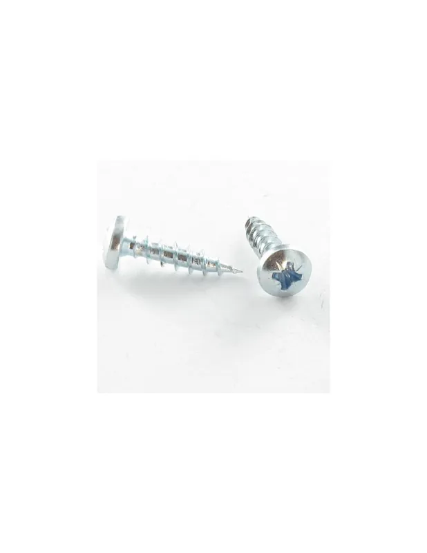1 x Tornillo de madera y aglomerado savis PREMIUM cabeza redonda Pozi 2 4X30 Acero cincado blanco Moderno