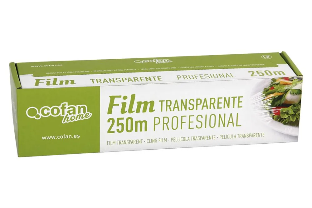 FILM TRANSPARENTE PROFESIONAL 250M 0.953KG Premium