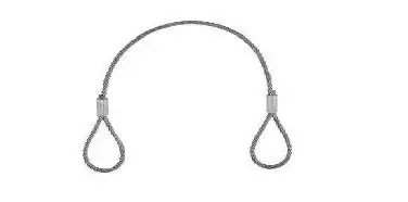 ESLINGA CABLE ACERO 16mm x2m Favorito De Clientes