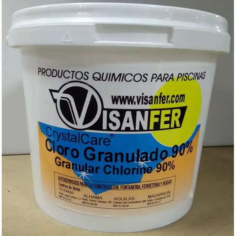 Cloro Granulado 90% 5kg Mayoreo