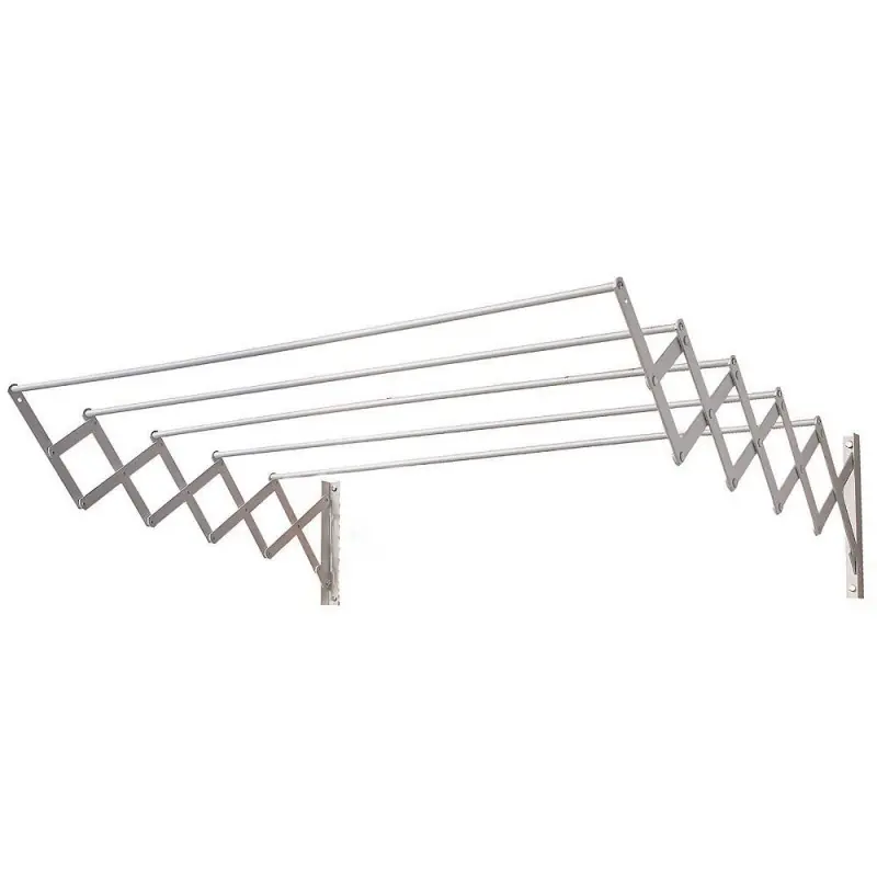 Tendedero Extensible Pared Aluminio 1,20 Metros Tendencia