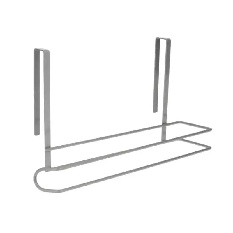 Exclusivo Colgador Portarrollos Papel Cocina, Acero Para Puertas, Encimeras, Muebles. 32,5x18x10 cm.