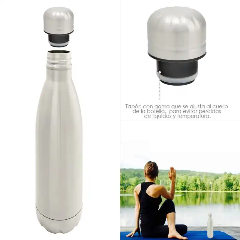 Termo Solidos y Liquidos Acero Inoxidable Antigoteo 750 Ml. Súper Precio