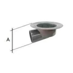 CALDERETA 200x200 C-228 DIÁMETRO 110mm SIN SUMIDERO SALIDA HORIZONTAL Rebajas