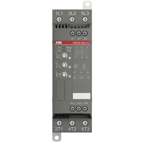 Máxima Calidad ARRANC.SUAVE PSR30-600-70 VTJE.PRINC.MAX.600V VTJE.SUMIN.CTROL.100-240V AC