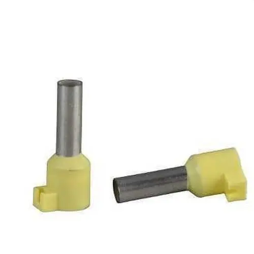 PUNTERA ETIQUETABLE MEDIA PARA CONDUCTOR SIMPLE DE 25mm² AMARILLO DIN Precio Bajo