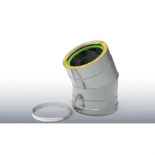 Bestseller CODO 30º DIÁMETRO 180 PARED DOBLE INOXIDABLE 316