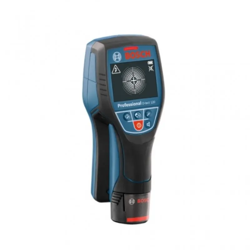 Ordenar Ahora Mismo Bosch Professional Detector de pared D-tect 120 4 baterías AA x 1,5 V, profundidad máx. 120 mm, bolsa protectora