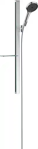 Venta Final PANEL DE DUCHA RAINFINITY 130 3 JET BARRA 900mm Y JABONERA CROMO