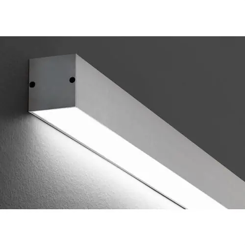 LUMINARIA PARED Trazzo-70 57W 8400lm DALI DIFUSOR OPAL BLANCO Marca Reconocida
